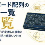 キーボード配列の種類一覧｜QWERTYが定着した理由とDvorak・JIS・親指シフトの違いを解説