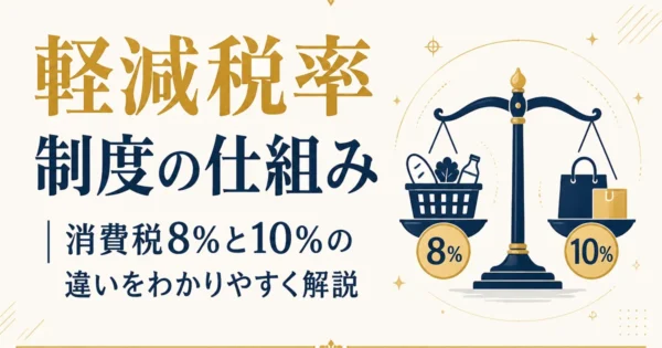 軽減税率制度の仕組み｜消費税8%と10%の違いをわかりやすく解説