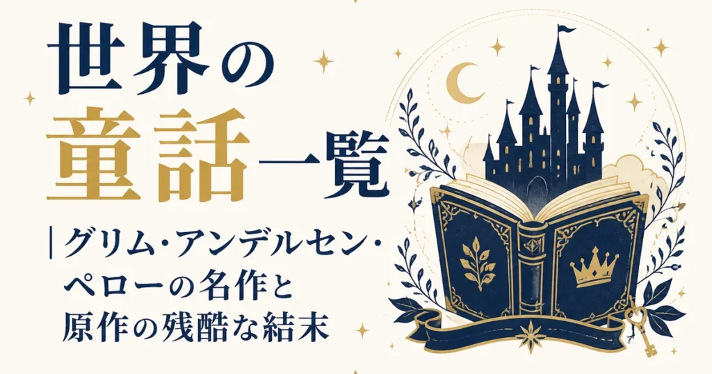 世界の童話一覧｜グリム・アンデルセン・ペローの名作と原作の残酷な結末